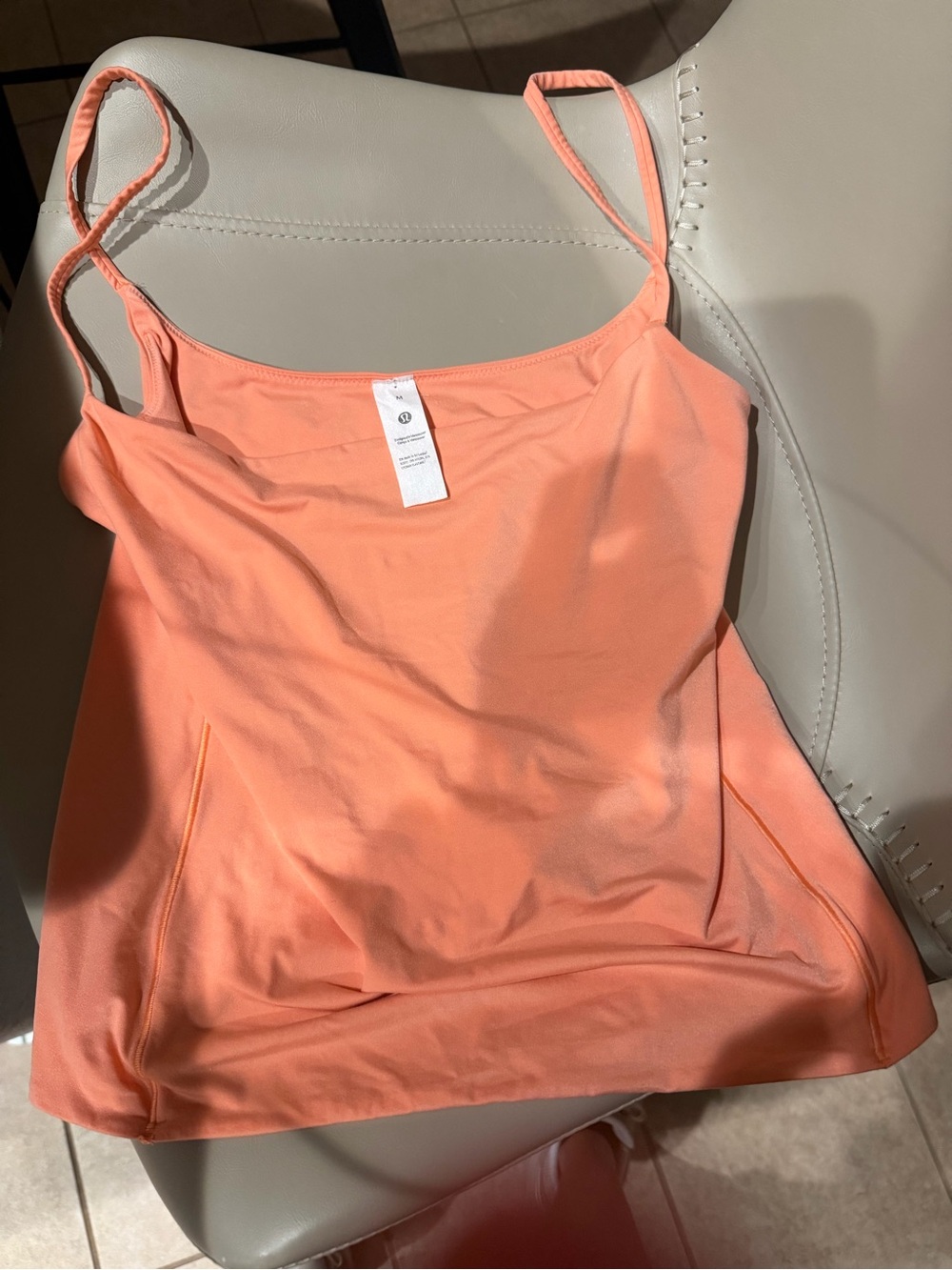Lululemon Women's Peach Spaghetti-Strap Tank Top
